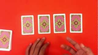 Juego de cartas - Truco de magia