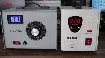 Testing Automatic Voltage Stabilizer (140V to 270V AC)