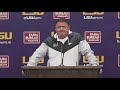 Ed Orgeron will play both QBs Nussmeier, Johnson vs Arkansas: 'We're going to let the best man win.'