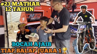 Bocah Ajaib ‼️ Jawara Motocross 65cc ‼️M. Athar ‼️