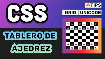CSS Grid | ¿Cómo hacer un Tablero de Ajedrez? #css #csstips