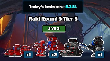 Raid Round 3 Tier 5 | Best Score | New 2024 Raid Guide | Supermechs