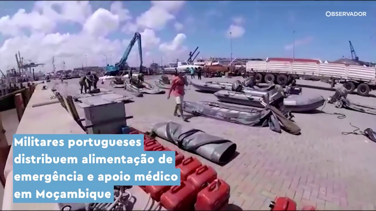 ATUAÇÃO DE PORTUGAL | RESGATE ALIMENTO | #CYCLONEIDAI #MOÇAMBIQUE #BEIRA