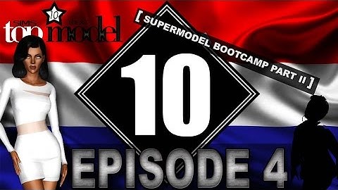 Sims Next Top Model - Cycle 10 - Episode 4 [Supermodel Bootcamp Part II]