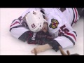 Stanley cup final andrew shaw takes puck to the face in game 6