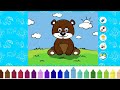 Coloring Bear video