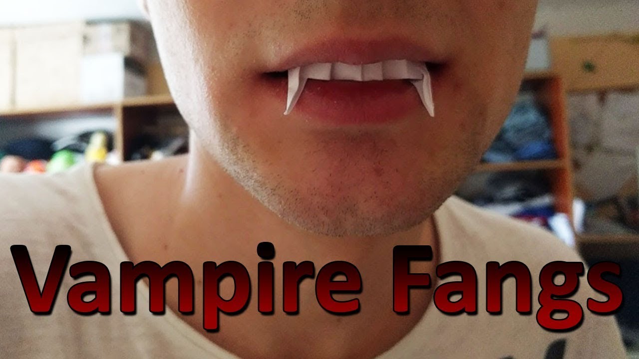 How to Make Vampire Teeth/Fangs for Kids