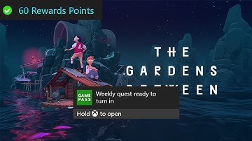 Weekly Xbox Game Pass Quest Guide - Earn an Achievement in Game Pass, The Gardens Between Part 7