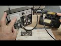 Vintage Johnson Transceiver Tester Measures Cobra 19 Ultra.