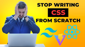 STOP Writing CSS In Your React Projects | TailwindCSS Installation in 2023 with Vite and React