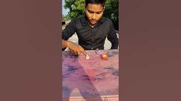 battery and tomato 🍅😱#diy #experiment #shortvideo #funny #science #magic #fyp #tips #shorts
