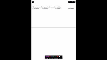 Parameter in research | Important MCQs | St. Xavier