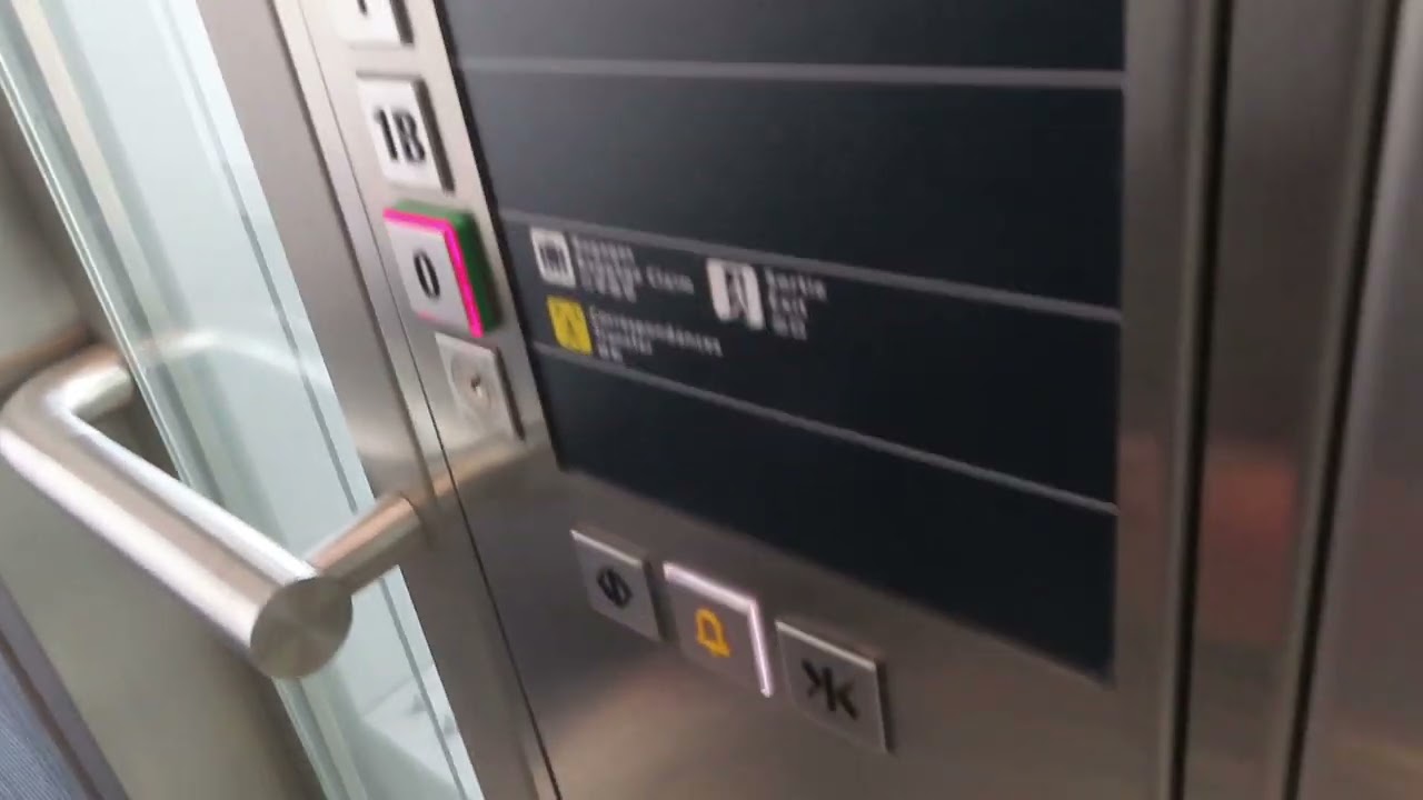 Schindler Traction Elevators At Paris Charles De Gaulle Airport