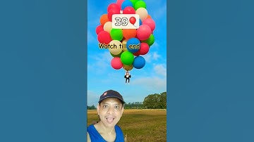 How Many Balloons Does It Take To Fly?@mr.beast #ytshorts #trending #viral #short #shorts