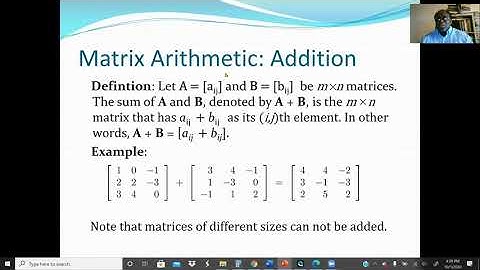 Matrices: Discrete Math. Transposes and Powers of Arithmetic, Zero-One matrices