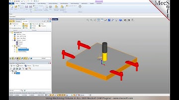 Using Machining Fixtures in MecSoft CAM 2020