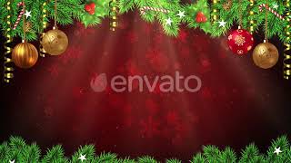 Christmas Tree Decorations | Motion Graphics - Envato elements