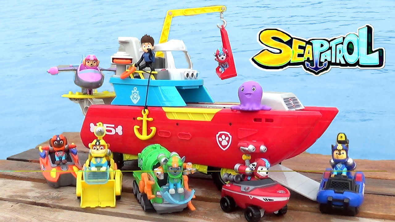 Щенячий Патруль - Корабль Райдера. Все серии - Paw Patrol Sea Patroller ...