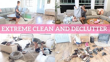CLEAN DECLUTTER ORGANIZE || CLEANING MOTIVATION || AT HOME WITH JILL