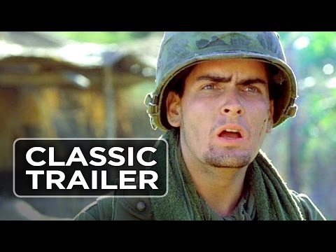 Platoon Official Trailer #1 - Charlie Sheen, Keith David Movie (1986) HD