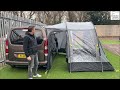 Kampa trip and kampa trip air micro camper side awning ideal for berlingo partner  vw caddy