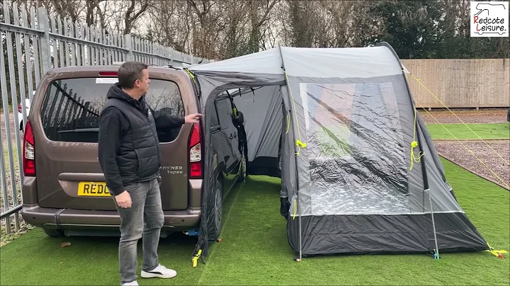 Kampa Trip and Kampa Trip Air Micro Camper Side Awning ideal for Berlingo, Partner & VW Caddy