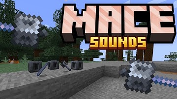 Minecraft Mace Sounds From Minecraft 1.21 Snapshot 24w11a!