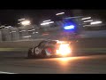 Incredible porsche 911 rsr turbo 21 l  flames  exhaust glowing red on spa  le mans 