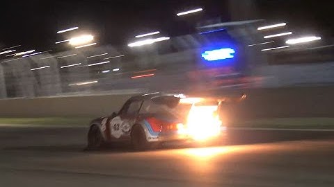 Incredible Porsche 911 RSR Turbo 2,1 L : Flames & Exhaust Glowing Red on Spa & Le Mans ! [HD]
