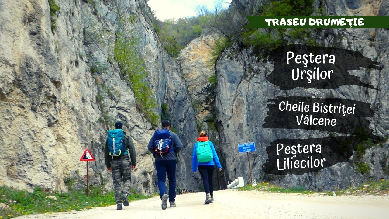 Peștera Urșilor - Cheile Bistriței Vâlcene - Peștera Liliecilor - traseu drumeție Info: ARDAtotal.ro