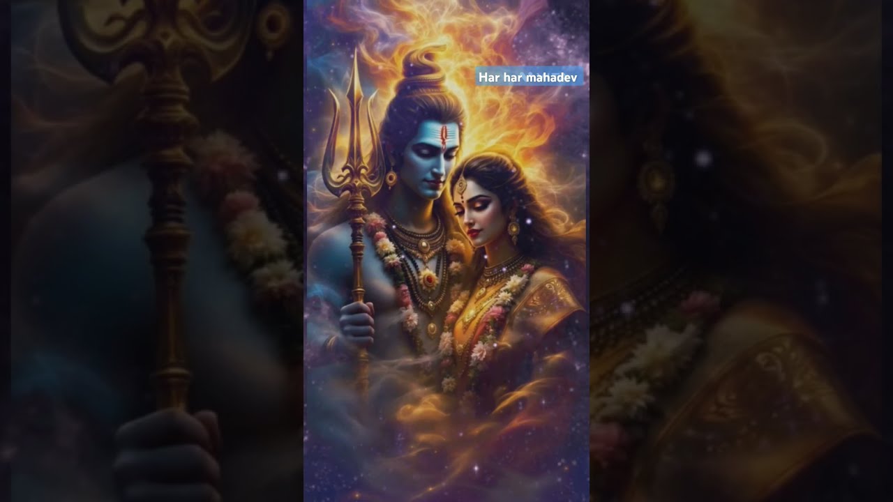 Ardhanareeswara stotram #arthanarishwar #shivparvati #mahadevstatus
