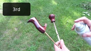 Defiance Hand Plane Knob n Tote Restoration