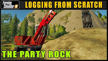 Between A Rock & A Hard Place! - Logging From Scratch 88 - Farming Simulator 2019 - FDR Logging