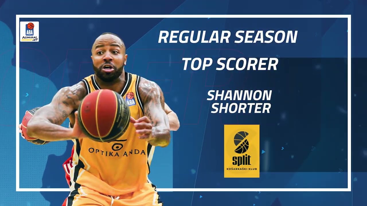 2021/22 AdmiralBet Regular Season Top Scorer Shannon Shorter YouTube