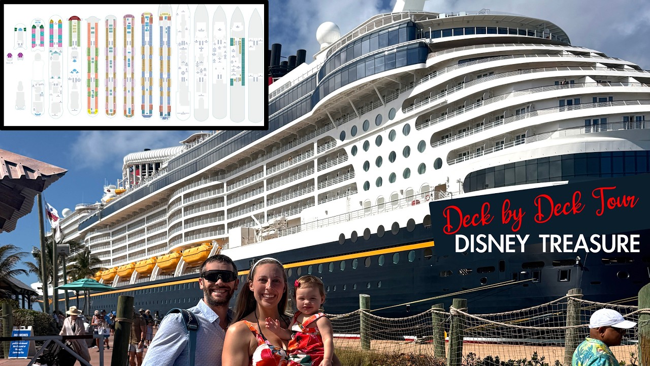 Deck by Deck Tour of The Disney Treasure Cruise Ship! 2026