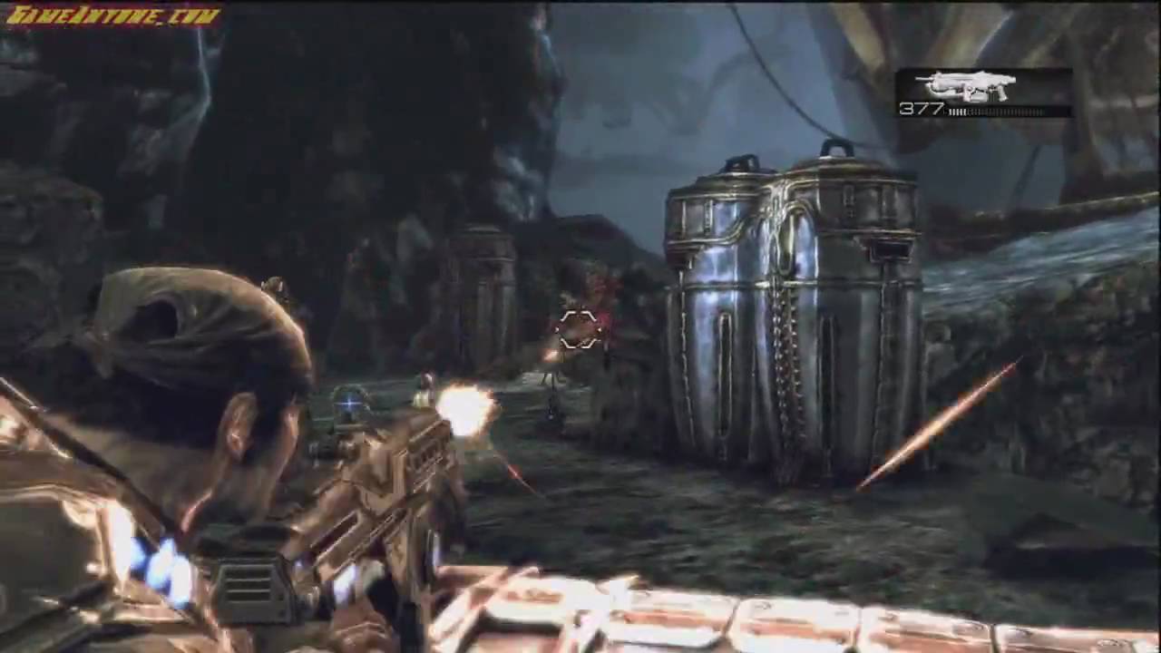 Let's Play Gears of War II (2) (Coop)(Insane Difficulty) Act 2