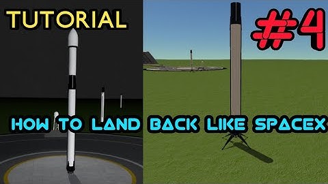 How to land back like SpaceX in Simple Rockets 2