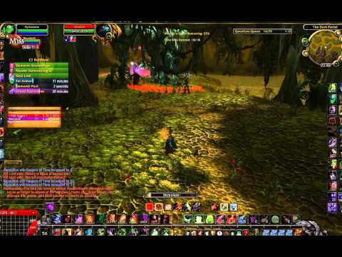 WoW warlock solo - Caverns of Time: Opening the Dark Portal aka Black Morass/normal