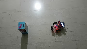 Microbit object following robot