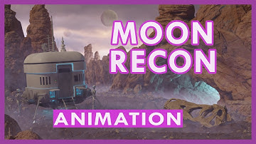 Moon Recon (Short Blender Animation)