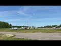 Cessna 421 takeoff