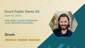How Grunt solves PowerPoint slide creation challenges
