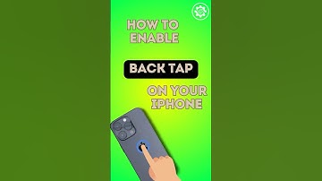 How to enable Back Tap on your iPhone #apple #iphone #backtap #smartphone #tipsandtricks