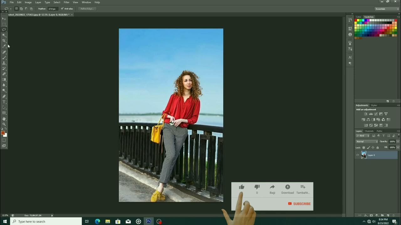 Convert Vertical Image into Horizontal YouTube