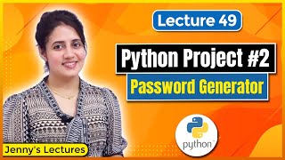 Python Project 2 | Password Generator in Python | Python for Beginners #lec49 screenshot 5