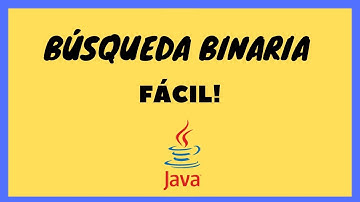 👍Búsquedas | BÚSQUEDA BINARIA en Java | 2019 ‼️✅ Muy Fácil!