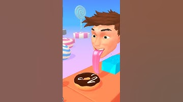 Lick Runner 😋 All Levels Gameplay #shorts