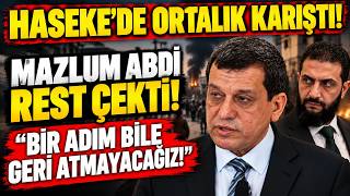 Kürtler Sokağa Döküldü! Mazlum Abdi'den Sert Tepki: Ne Olursa olsun...