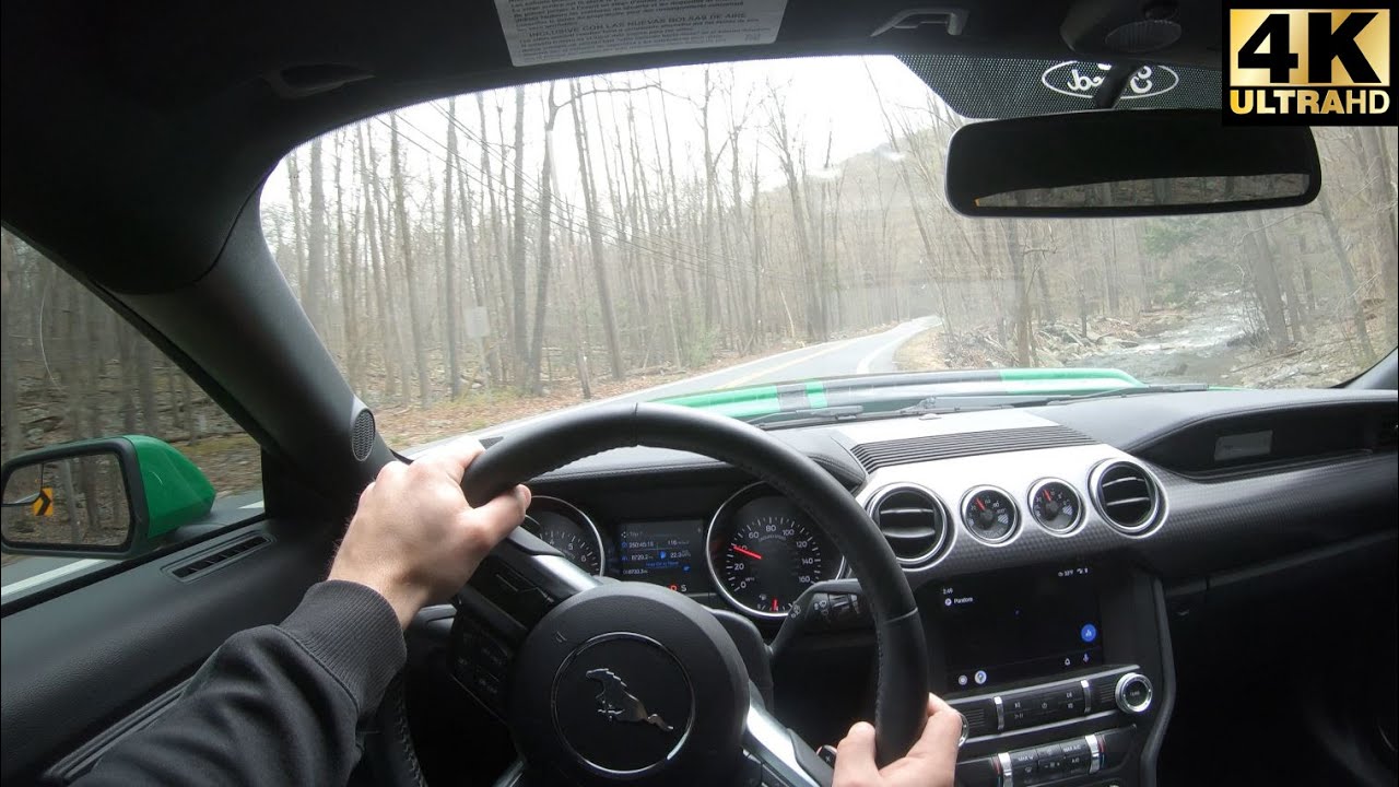 Modified Ford Mustang GT POV Drive | Appalachian Mountain Drive