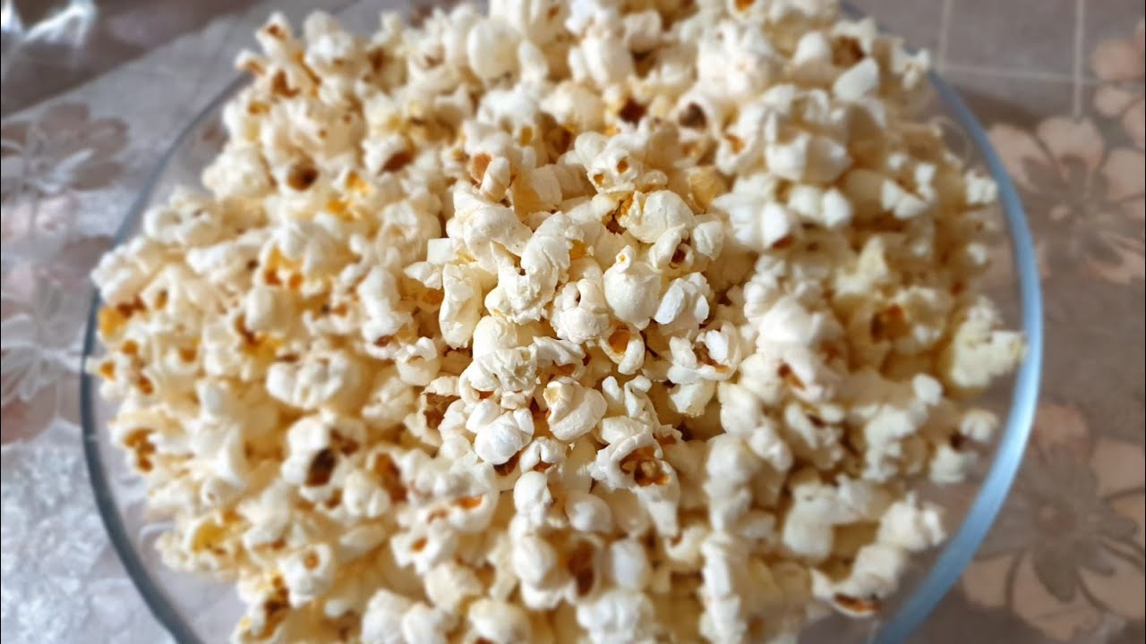 Butter popcorn recipe Easy snack perfect for movies